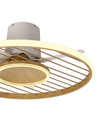 ***OFER/DES*** SOHO * Plafon / Ventilador - Blanco+Madera